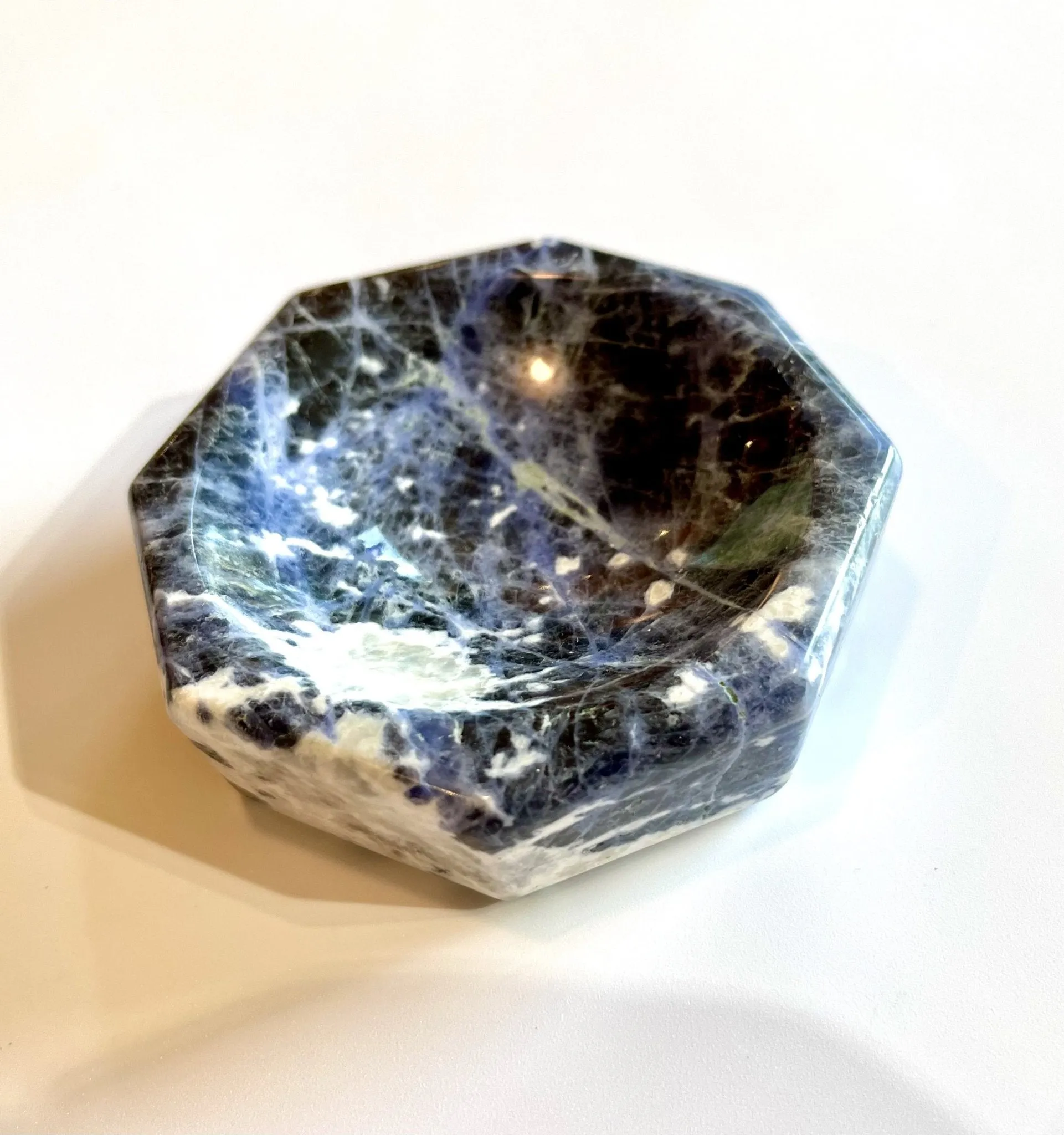 Octagon Sodalite Dish