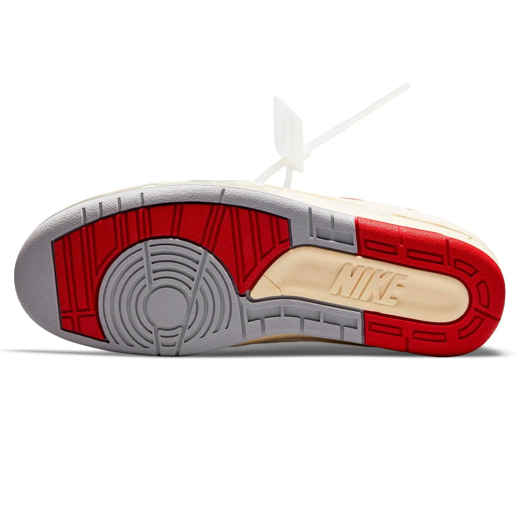 Off-White x Air Jordan 2 Retro Low SP 'White Varsity Red'