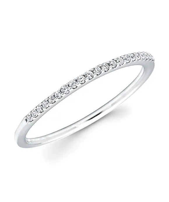 Ostbye - 14K White Gold Diamond Band