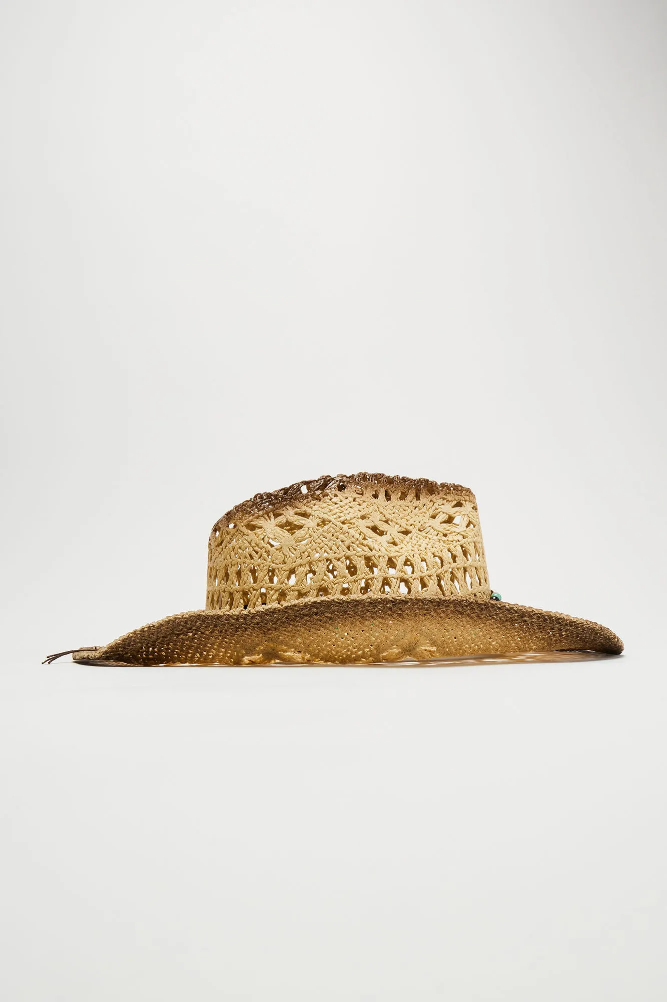 Over The Horizon Cowboy Hat - Natural/Combo