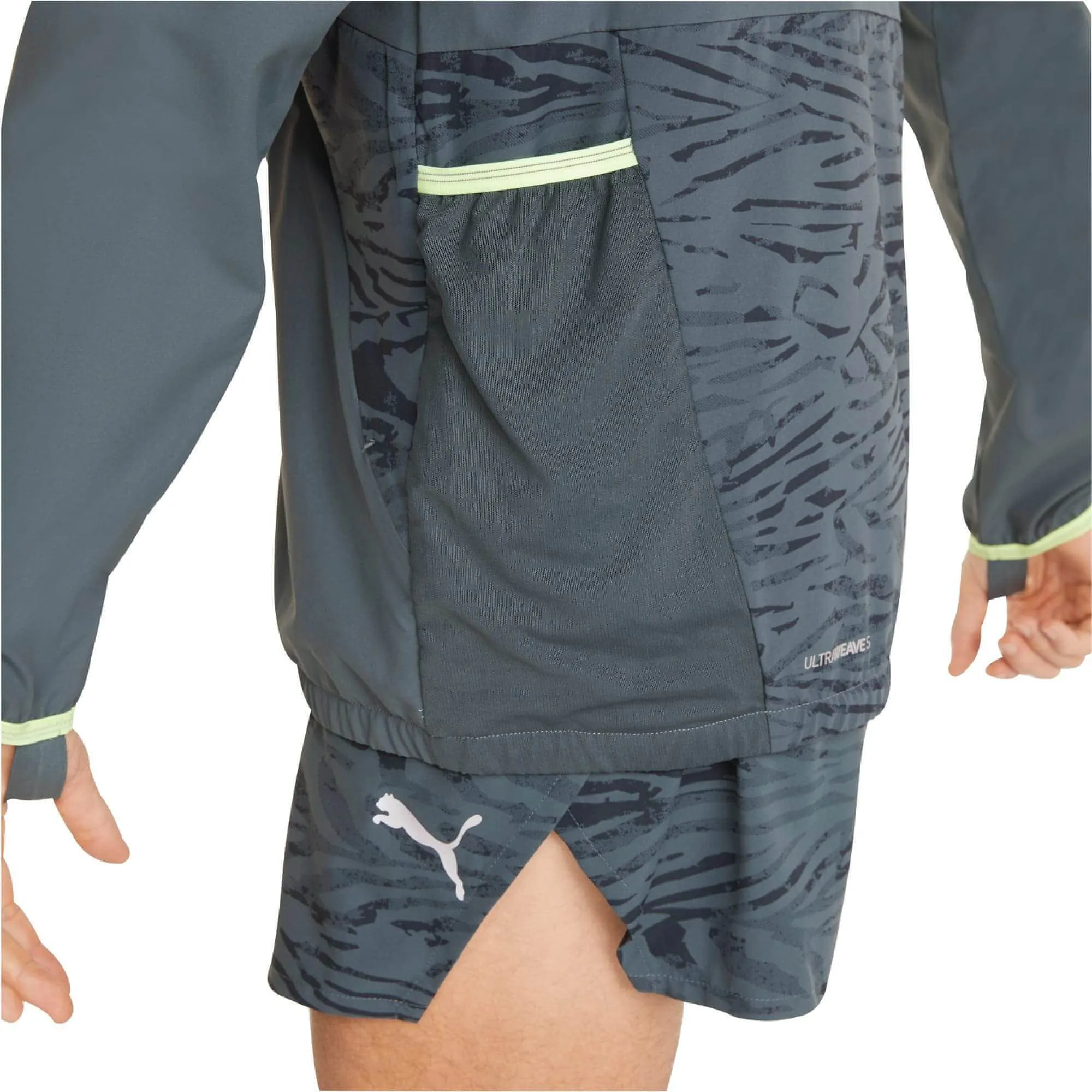 Puma Ultraweave S FSTR Mens Running Jacket - Grey