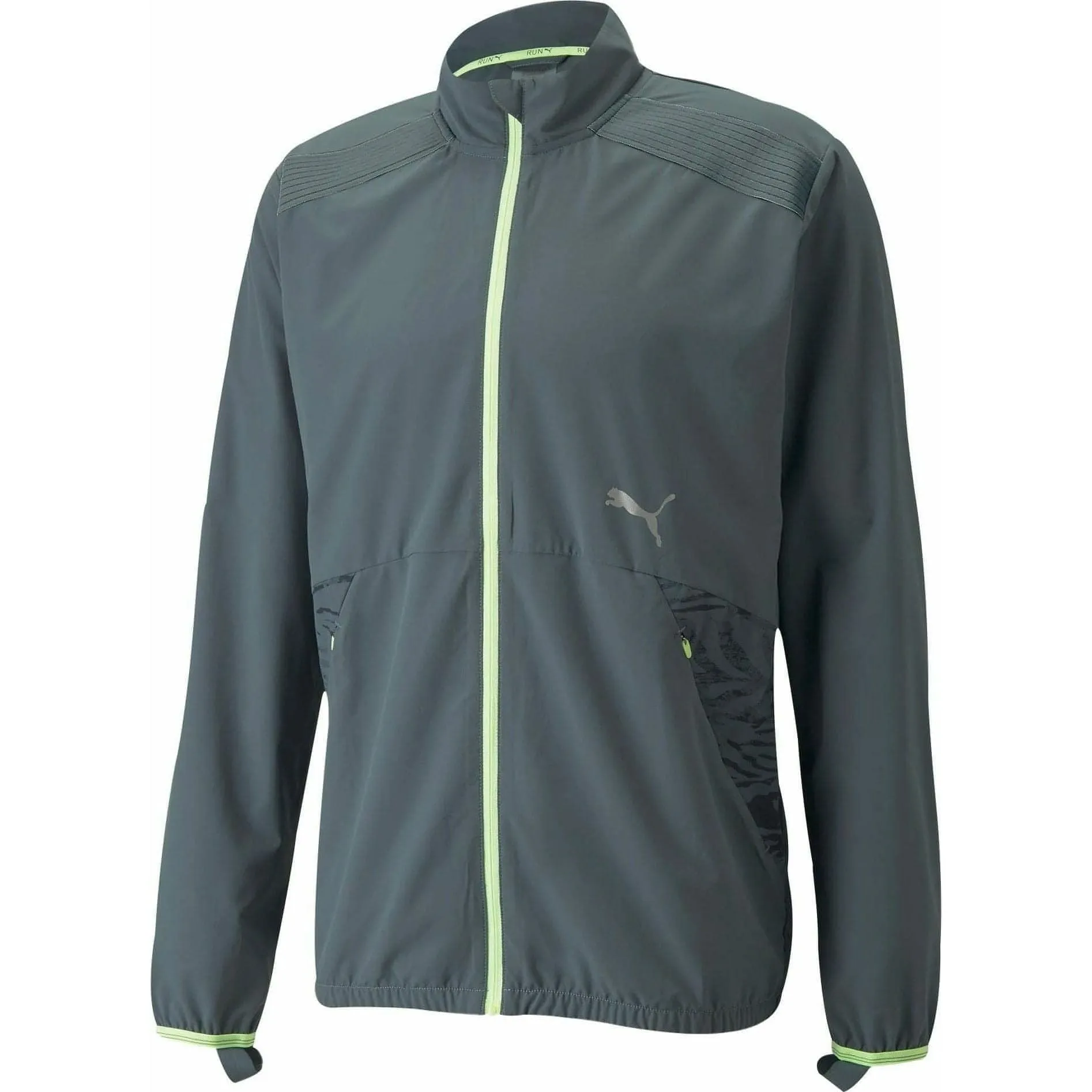 Puma Ultraweave S FSTR Mens Running Jacket - Grey