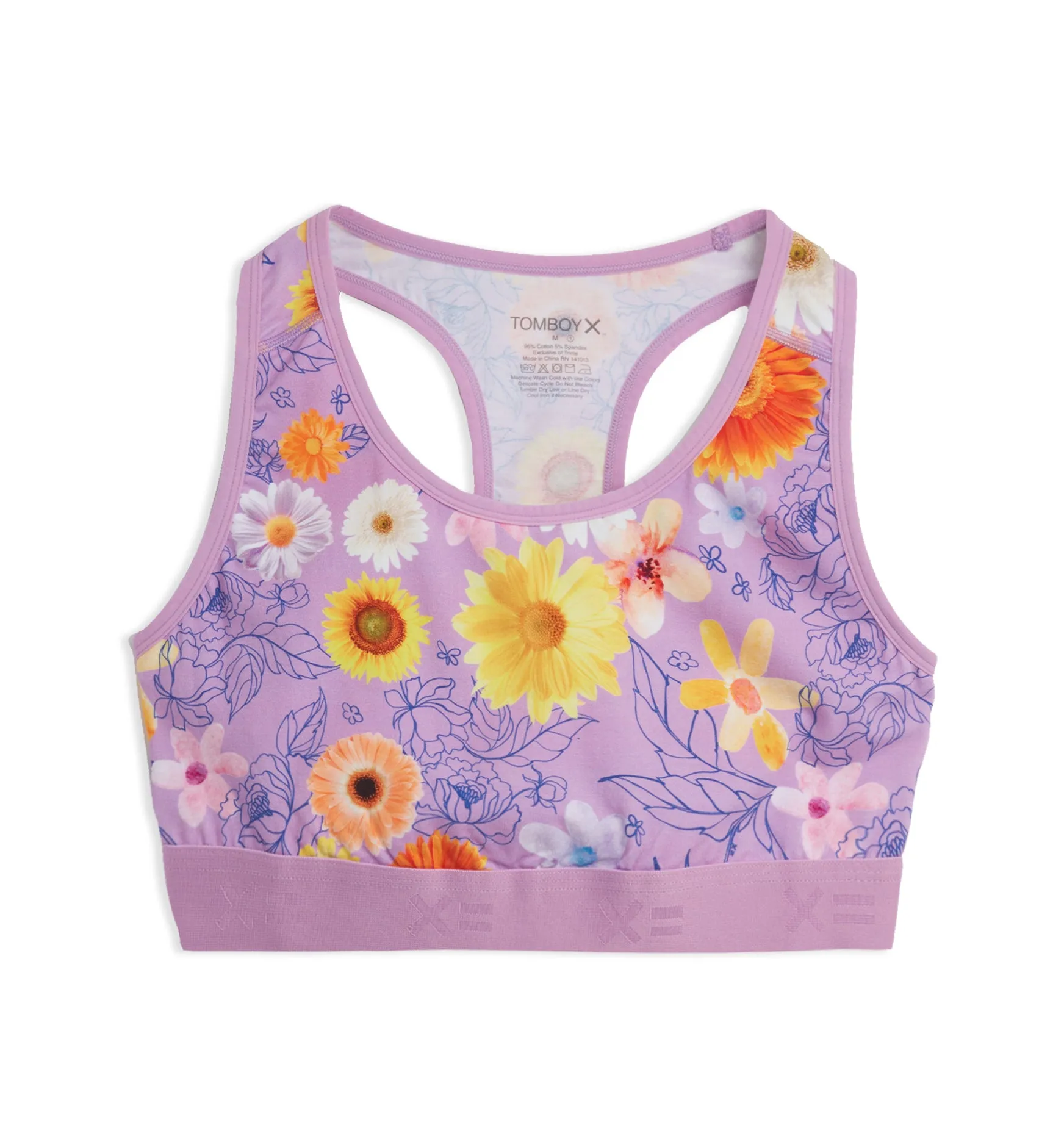 Racerback Soft Bra LC - Wildflower