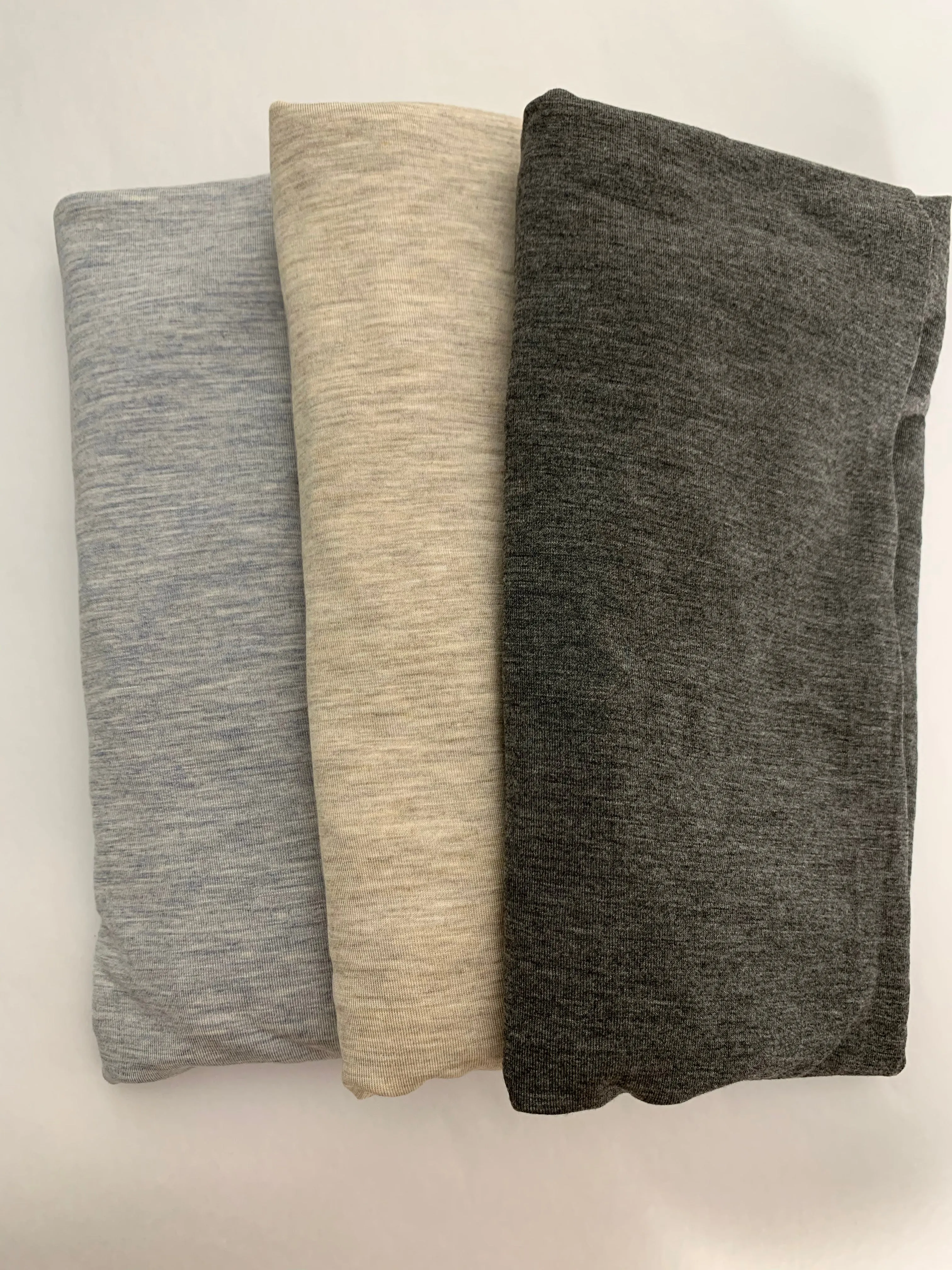 Round Neck Basic Tee Regular Size (Multiple Heathered Colors)