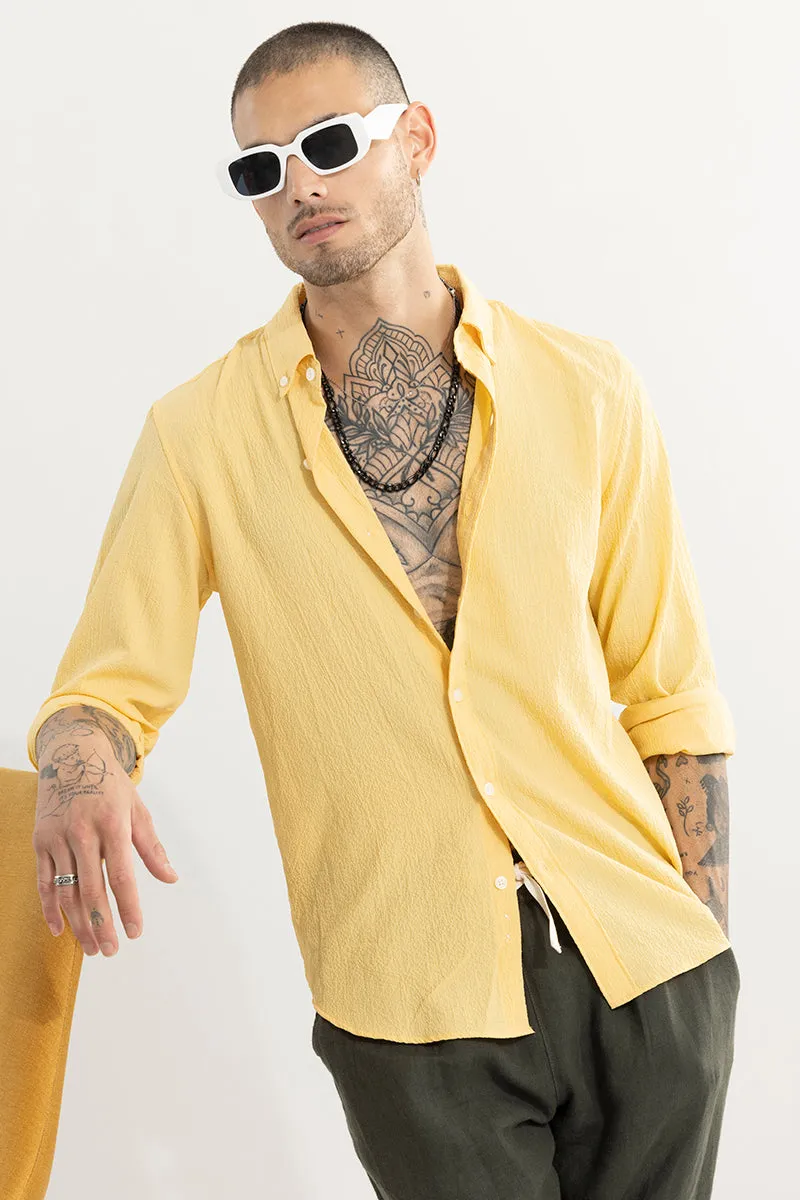 Rufflecrush Yellow Shirt