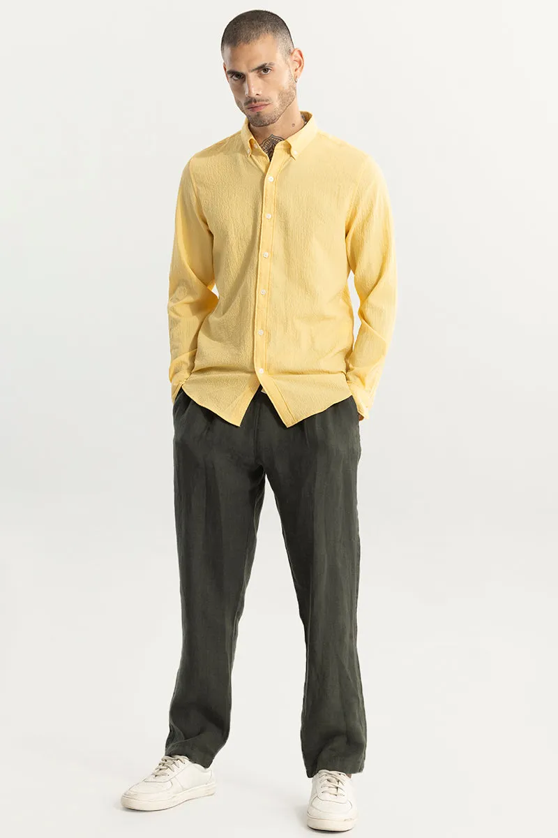 Rufflecrush Yellow Shirt