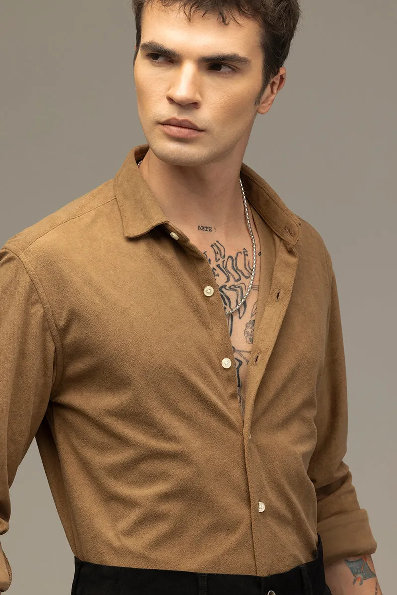 Smooth Sail Brown Shirt