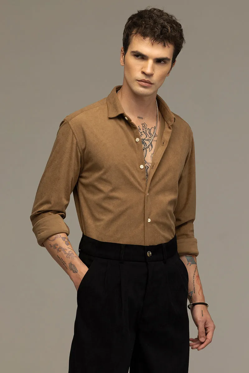 Smooth Sail Brown Shirt