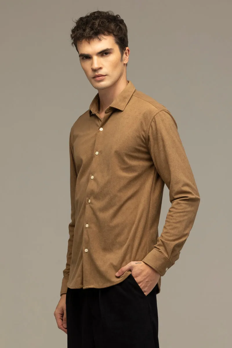 Smooth Sail Brown Shirt