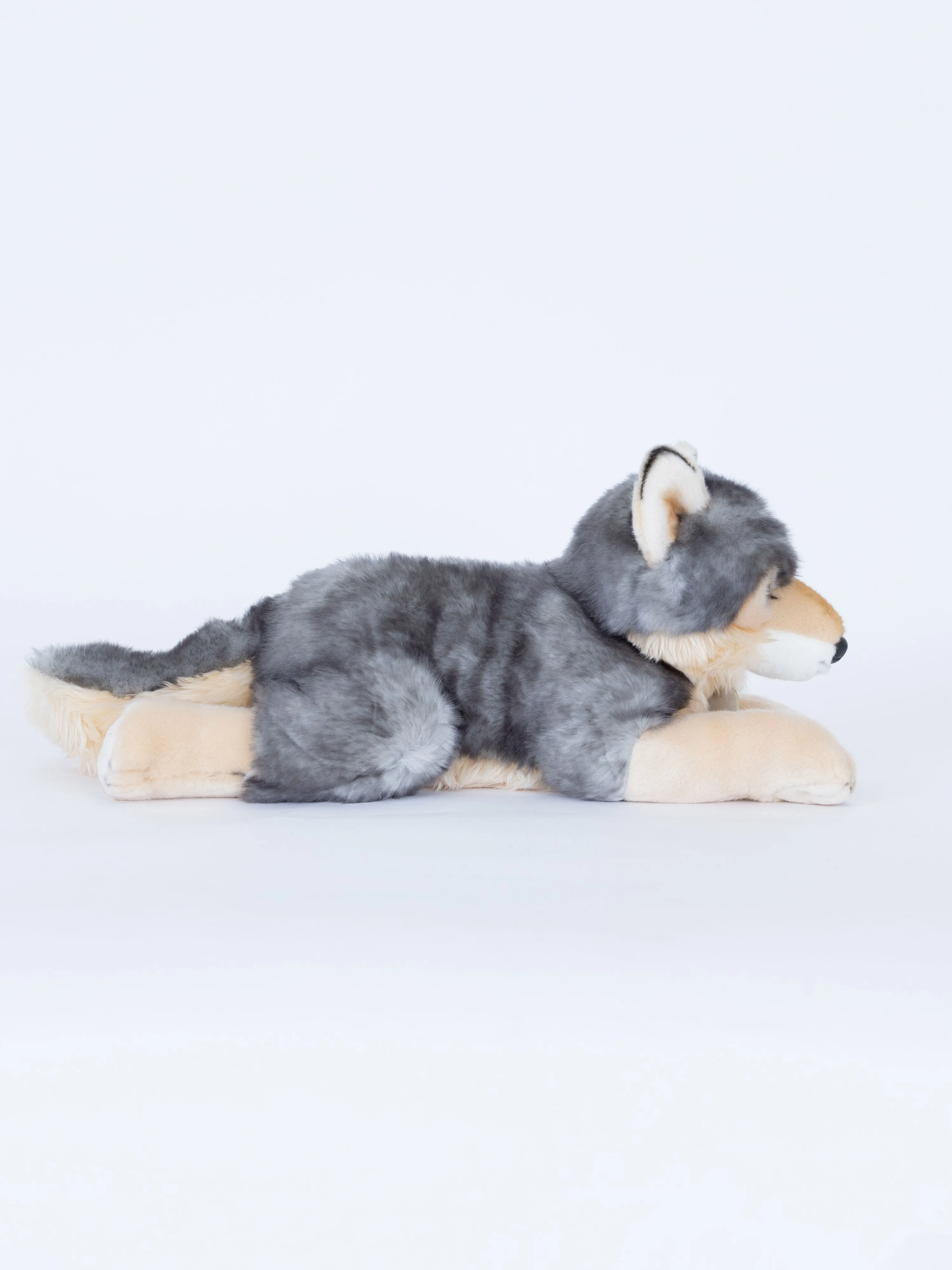 Spirit Wolf Stuffie With Bracelet