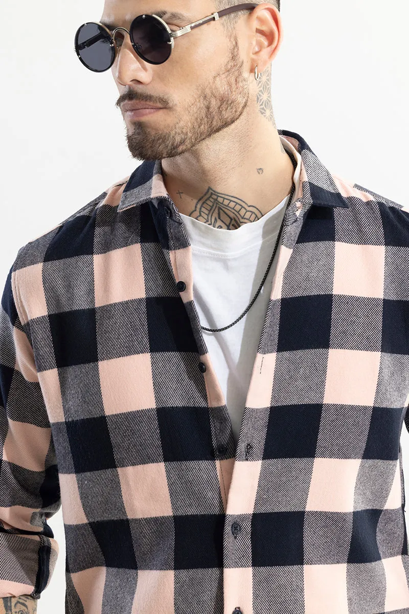 Square Couture Pink Checks Shirt