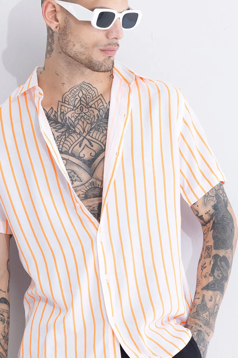 Stripe Vibe Orange Shirt