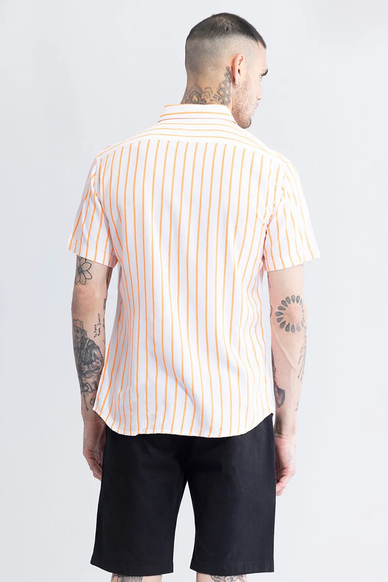 Stripe Vibe Orange Shirt