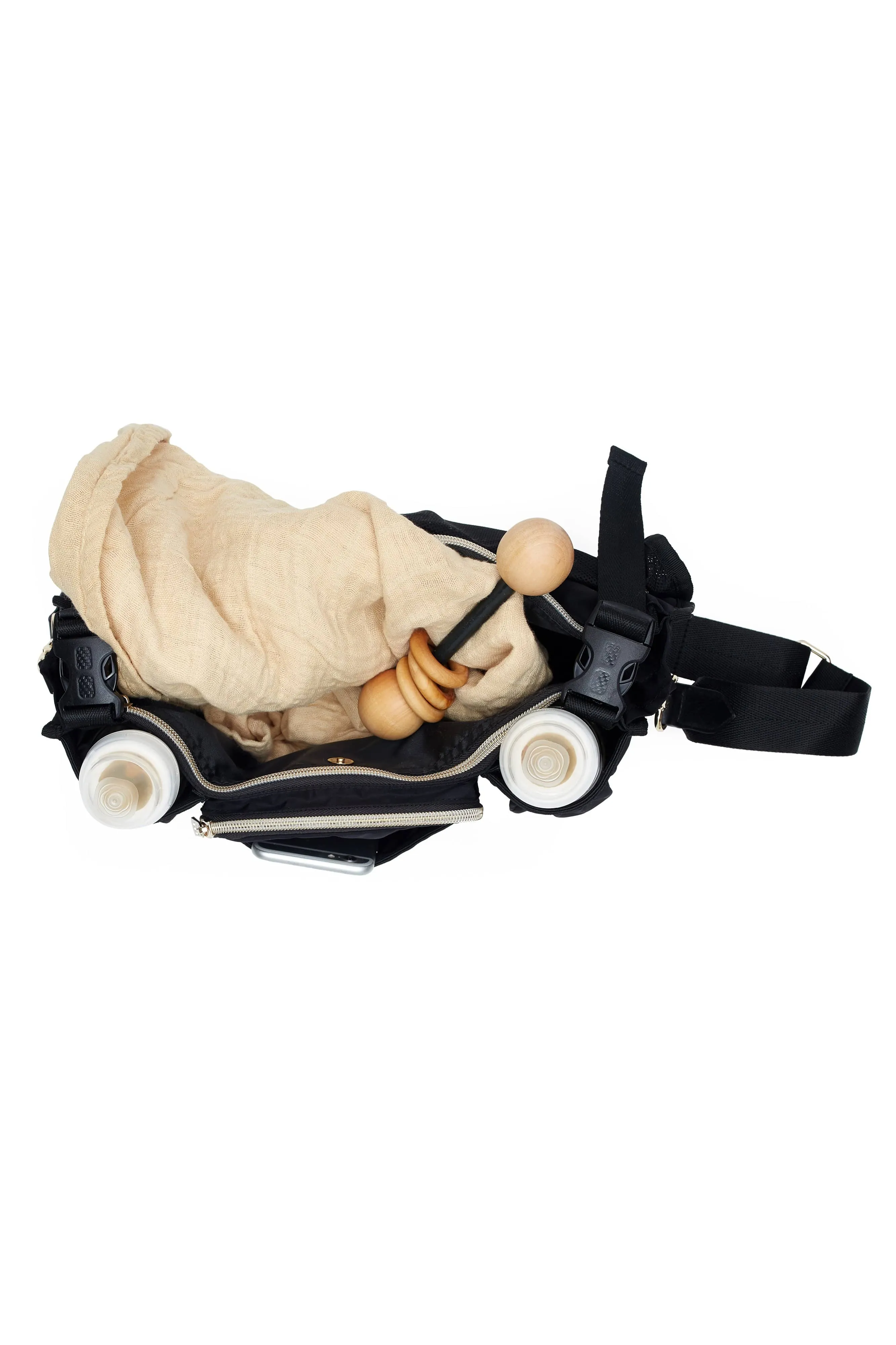 The Stroller Caddy in Black