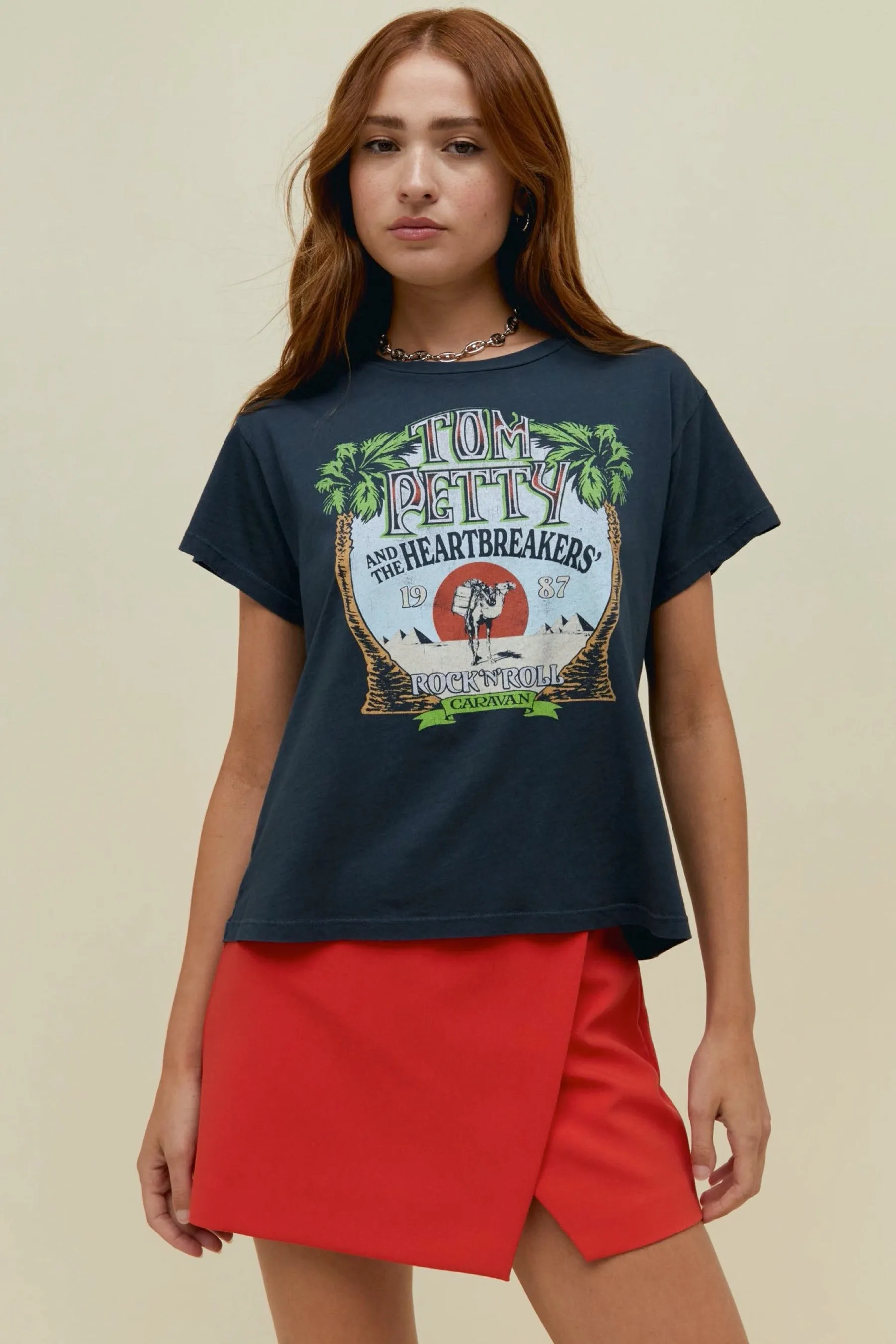 Tom Petty Rock N Roll Caravan Solo Tee