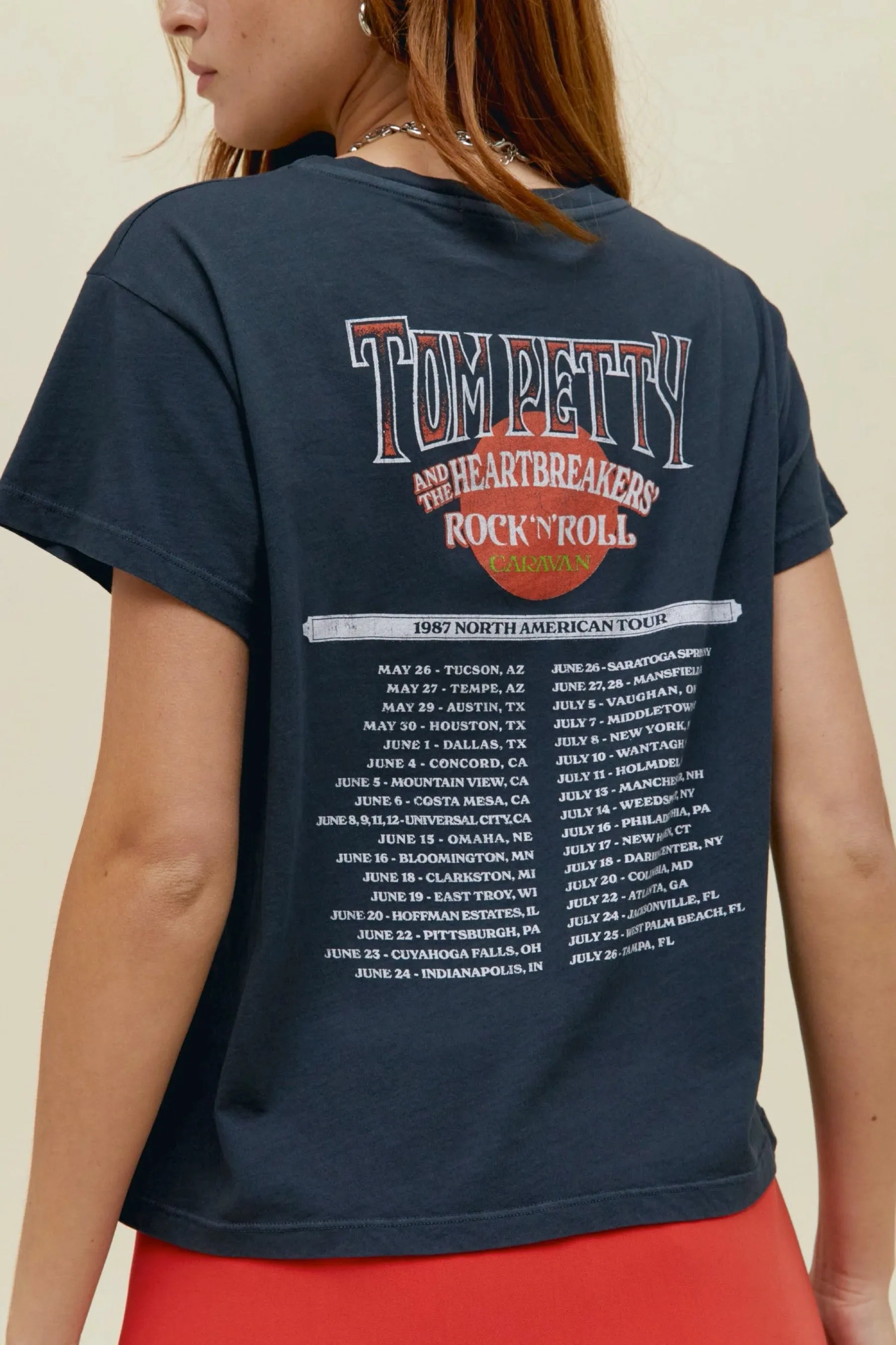 Tom Petty Rock N Roll Caravan Solo Tee