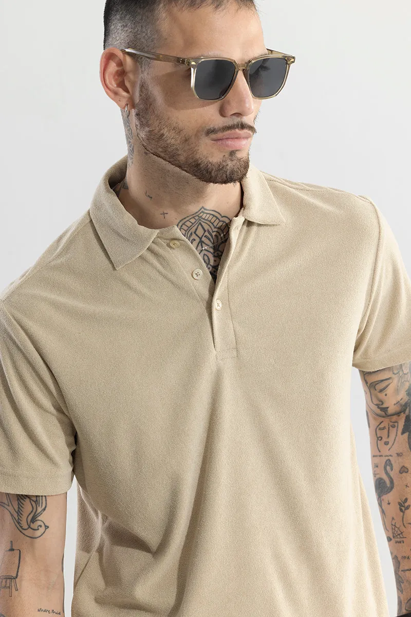 Trent Cream Polo T-Shirt