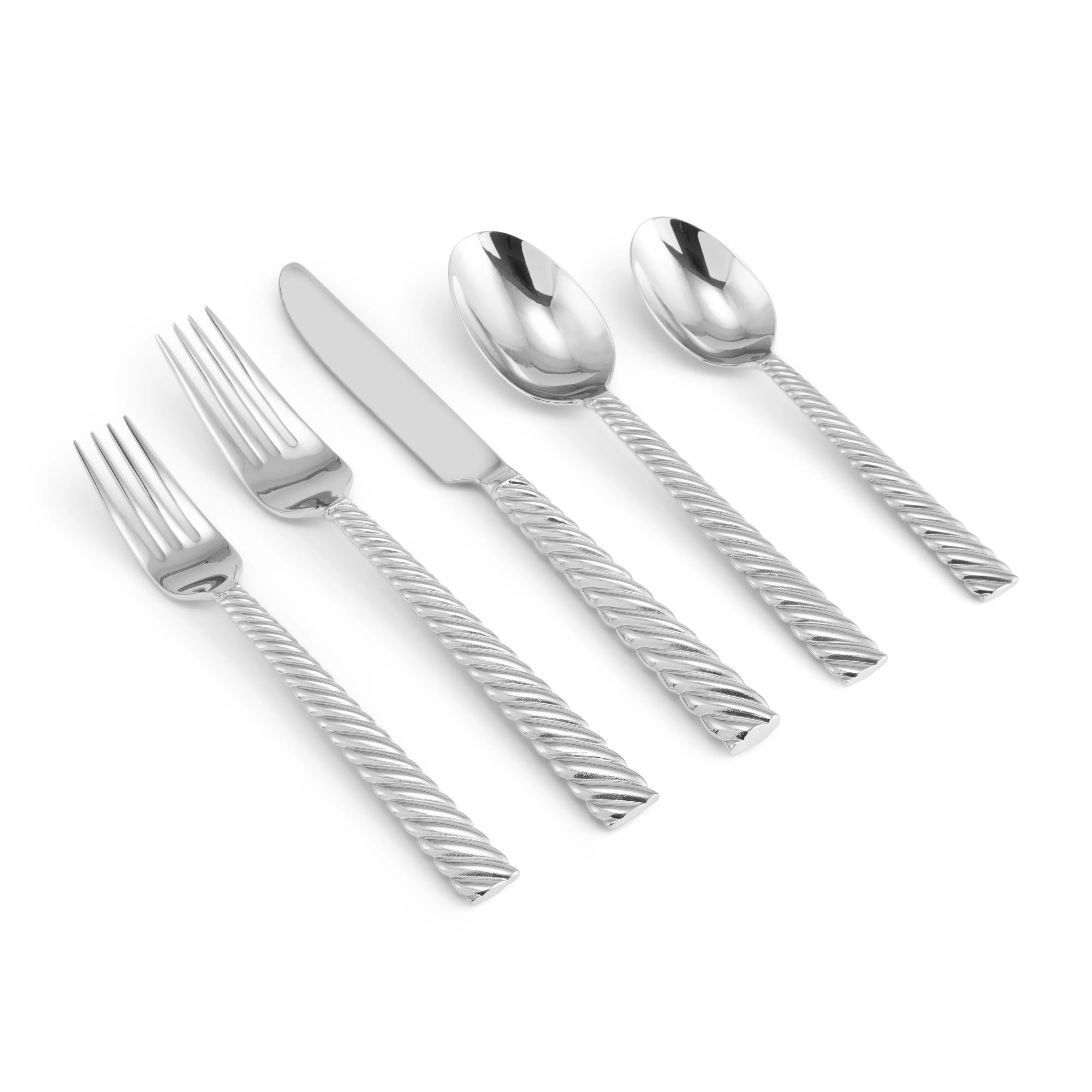 Twist 5-Piece Flatware Set