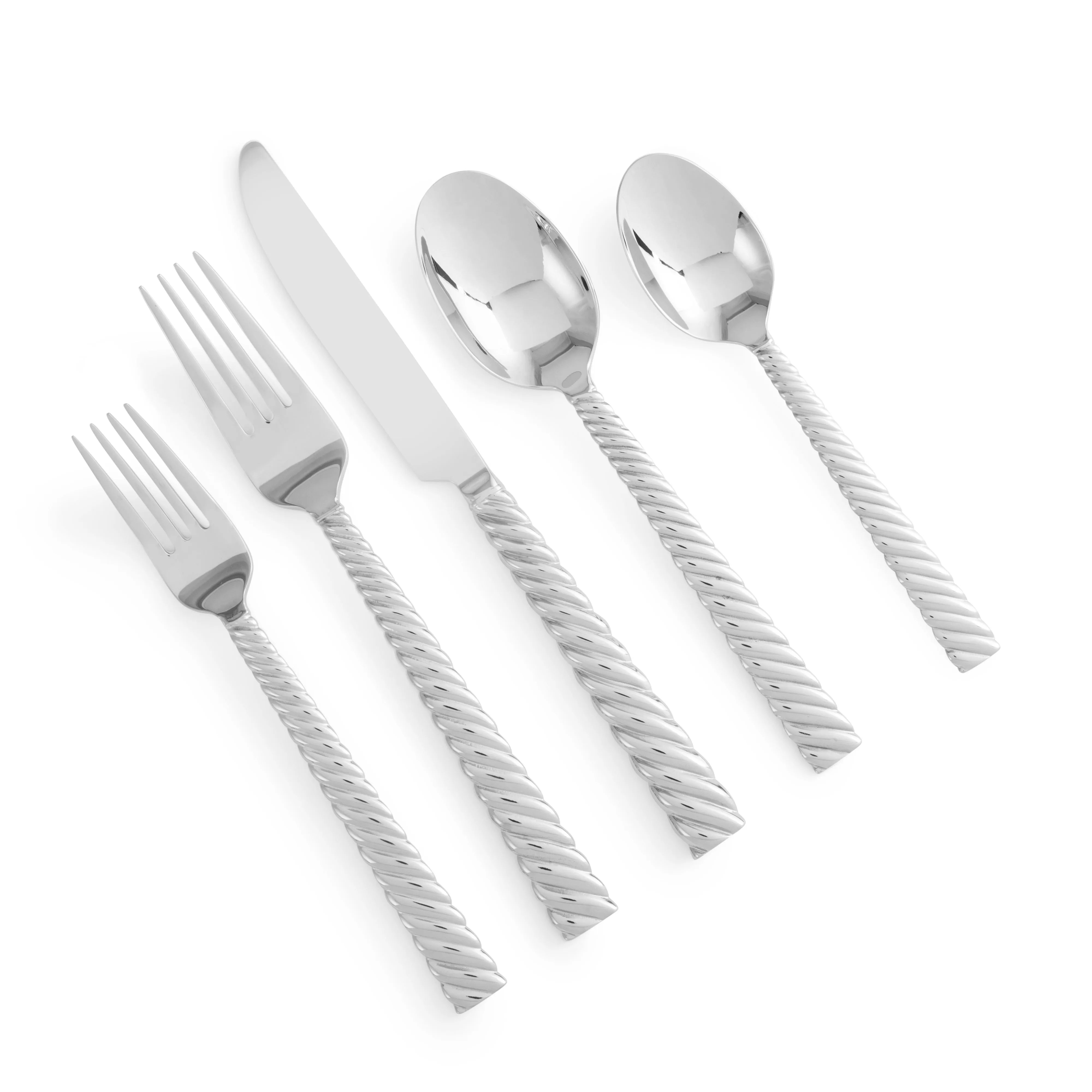 Twist 5-Piece Flatware Set