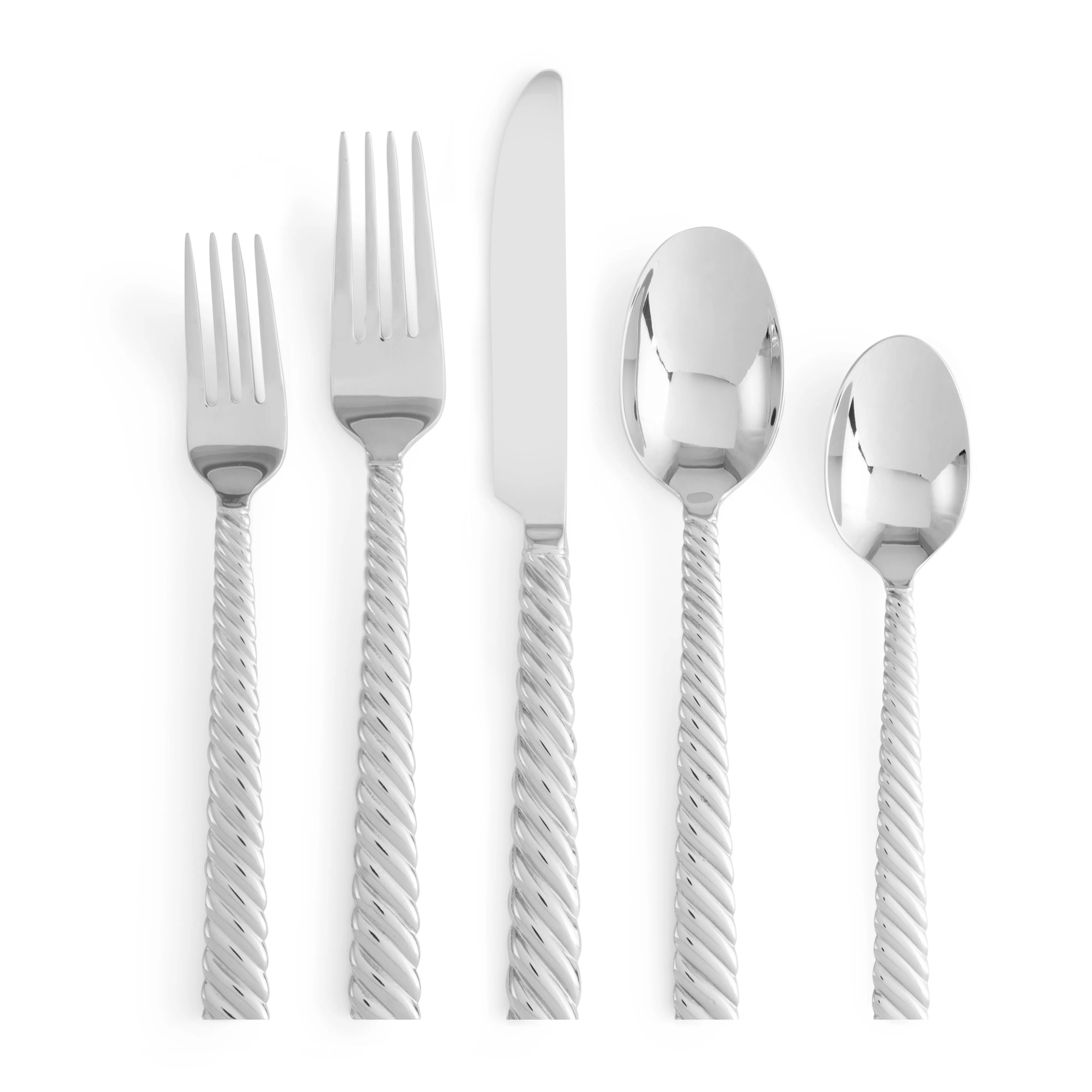 Twist 5-Piece Flatware Set