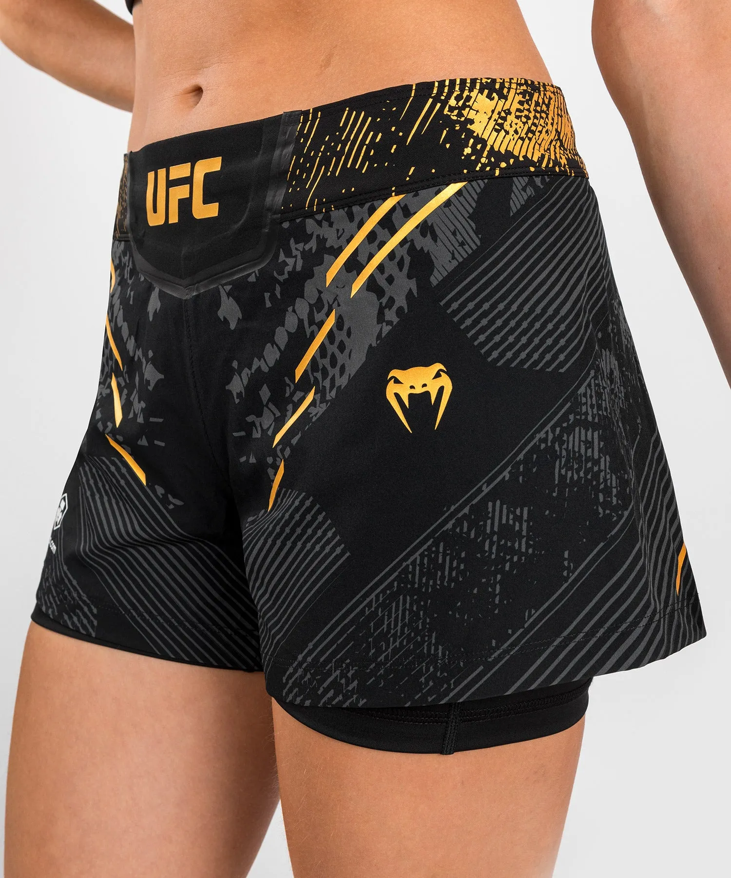 UFC Adrenaline by Venum Personalized Authentic Fight Night Women’s Fight Short - Champion