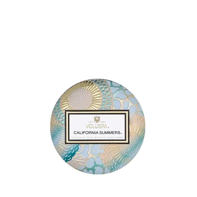 VOLUSPA | California Summers Tin Candle