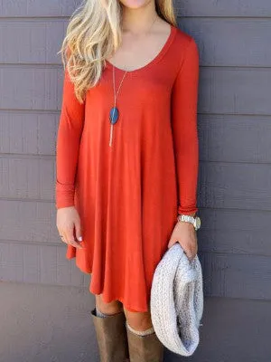 Wealfeel Round Neck Dress