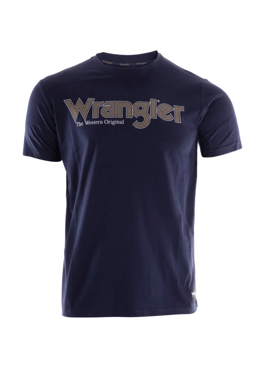 Wrangler T-Shirt Mens Ryder Logo