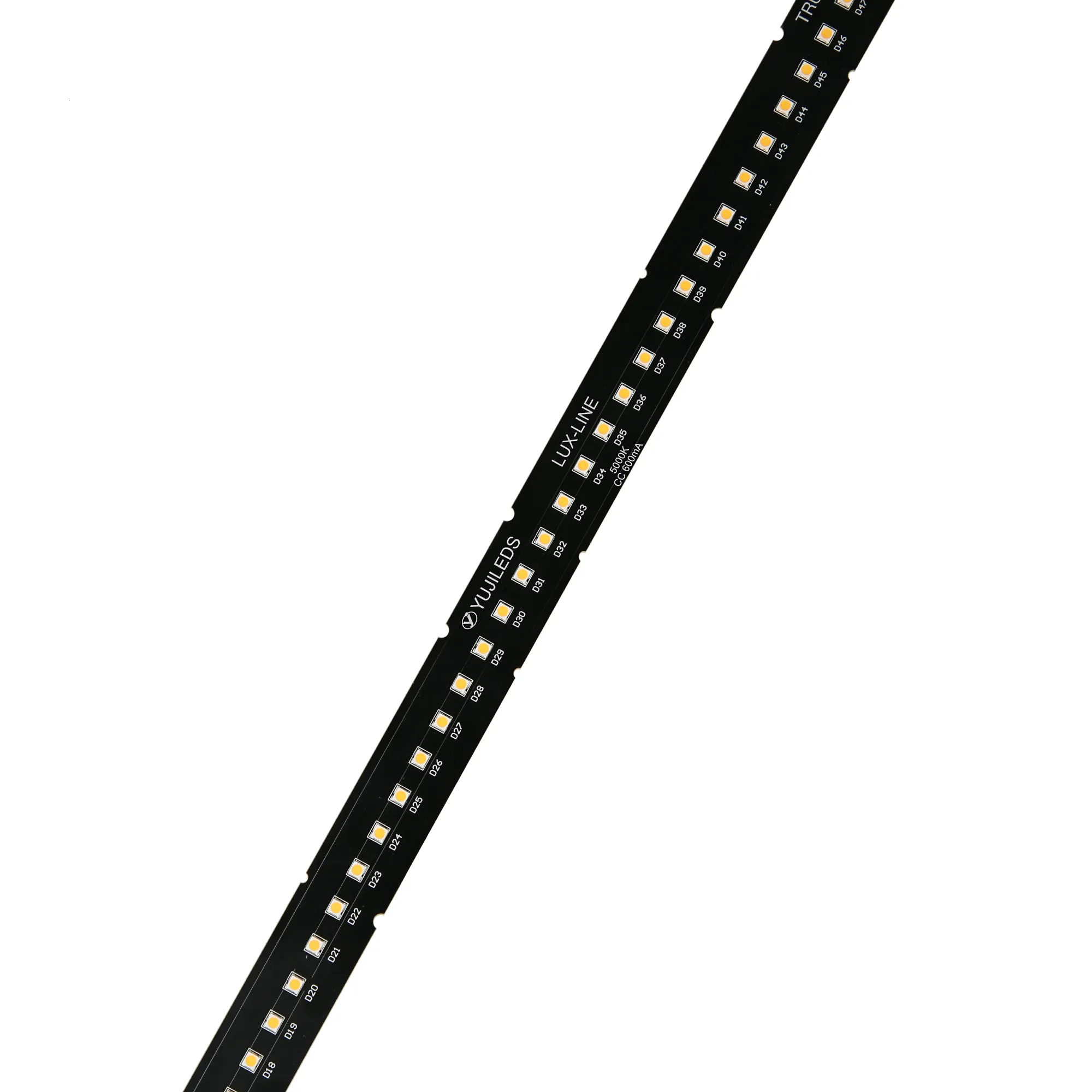 YUJILEDS CRI 95  30W Black LED Linear Module 5000K - 6pcs