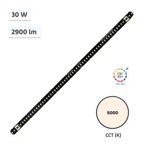 YUJILEDS CRI 95  30W Black LED Linear Module 5000K - 6pcs